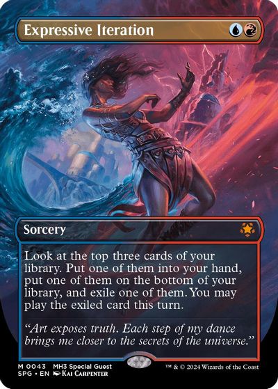 Expressive Iteration (Borderless) card art