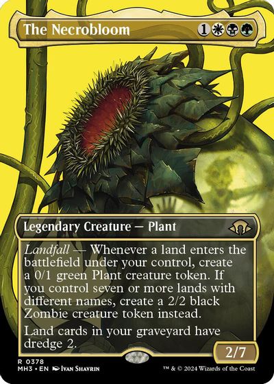 The Necrobloom (Borderless) card art