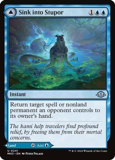 Sink into Stupor card art
