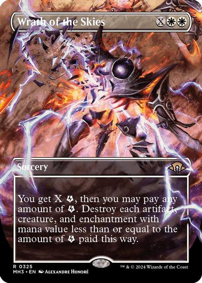 Wrath of the Skies (Borderless) card art
