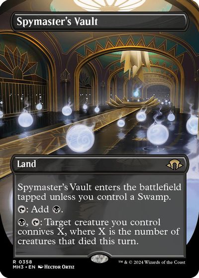 Spymaster's Vault (Borderless) card art