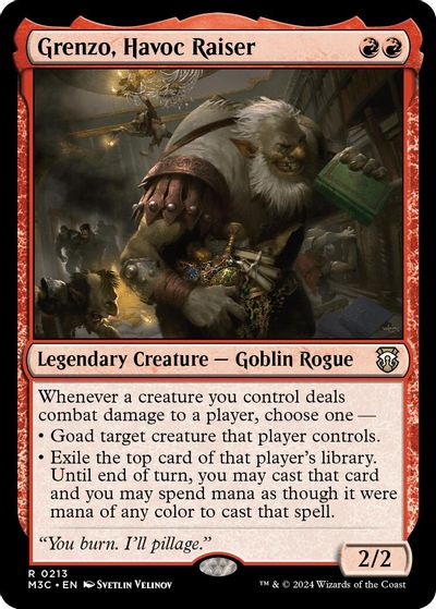 Grenzo, Havoc Raiser card art