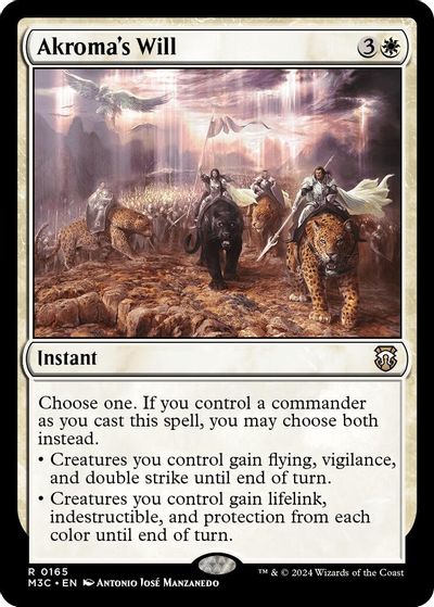 Akroma's Will (Ripple Foil) card art