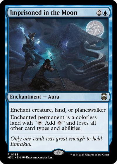 Imprisoned in the Moon card art