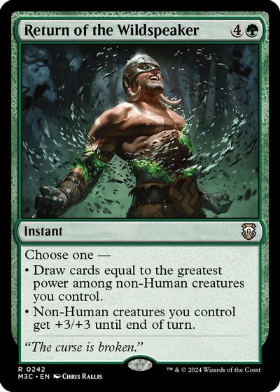 Return of the Wildspeaker card art