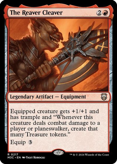 The Reaver Cleaver (Ripple Foil) card art