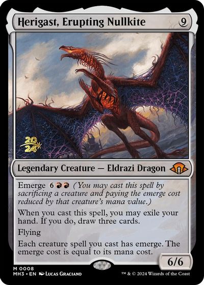 Herigast, Erupting Nullkite card art