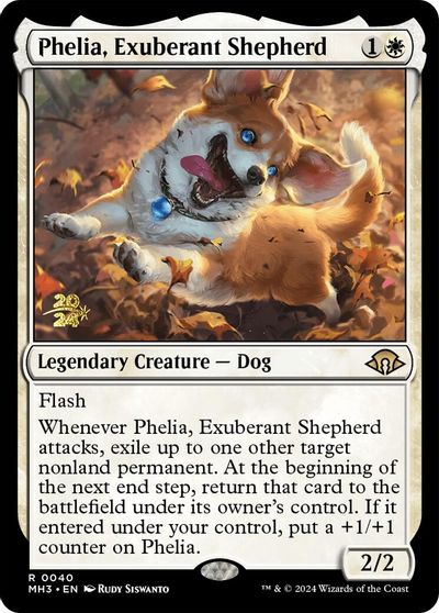 Phelia, Exuberant Shepherd card art