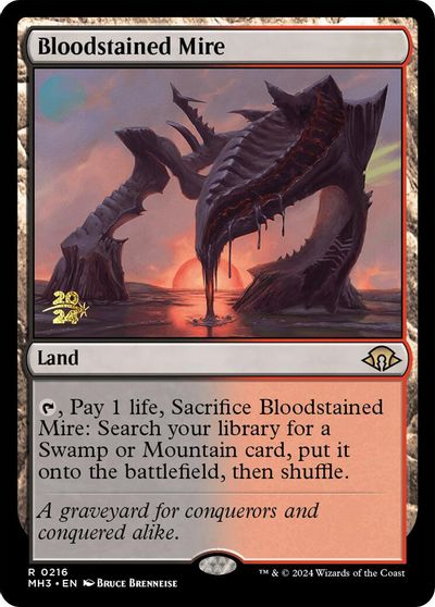 Bloodstained Mire card art