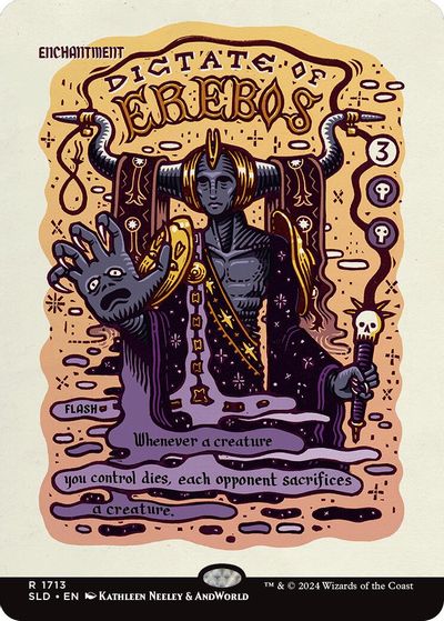 Dictate of Erebos card art