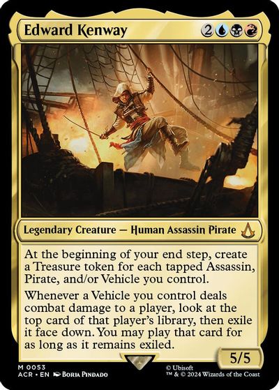 Edward Kenway card art