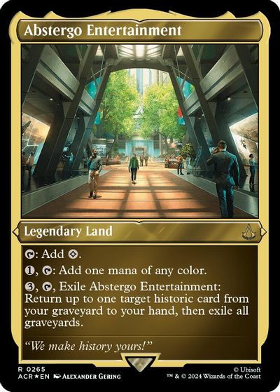 Abstergo Entertainment (Foil Etched) card art