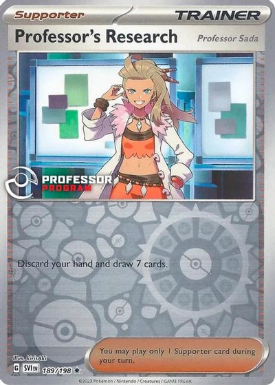 Professor's Research - 189/198 (2023) card art