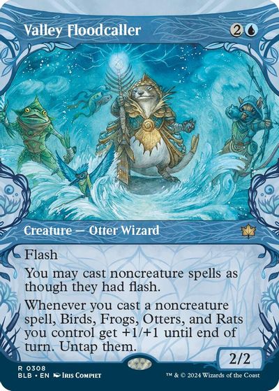 Valley Floodcaller (Showcase) card art