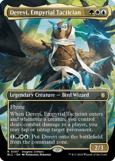 Derevi, Empyrial Tactician (Borderless) card art