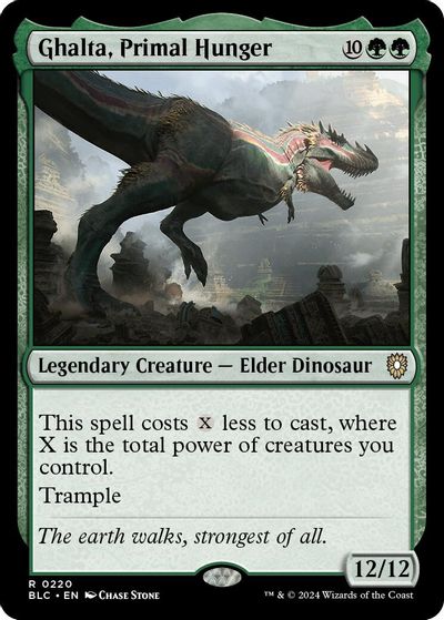 Ghalta, Primal Hunger card art
