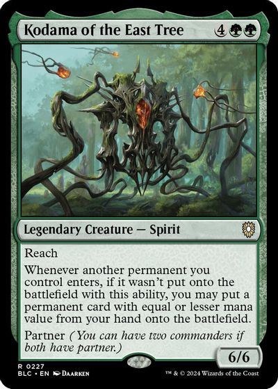 Kodama of the East Tree card art