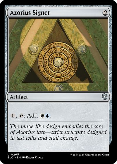 Azorius Signet card art