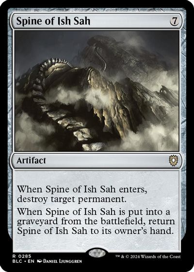 Spine of Ish Sah card art