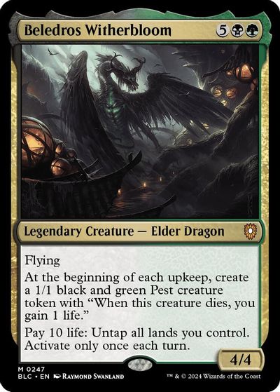 Beledros Witherbloom card art