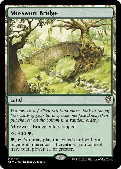 Mosswort Bridge card art