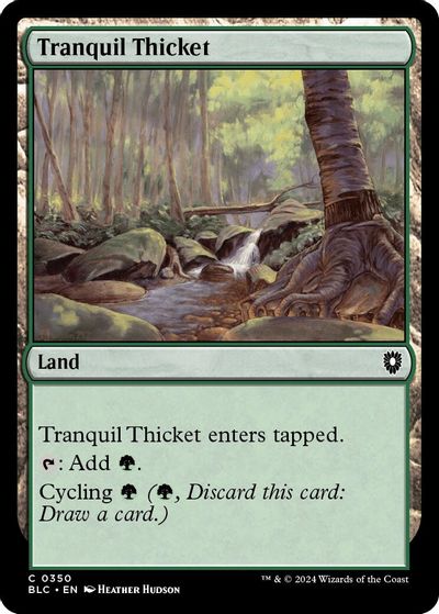 Tranquil Thicket card art