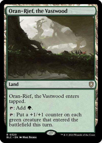 Oran-Rief, the Vastwood card art
