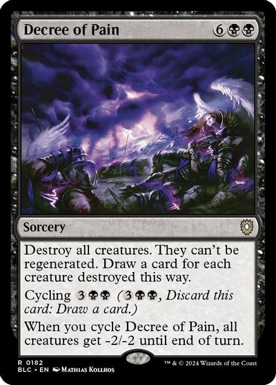 Decree of Pain card art