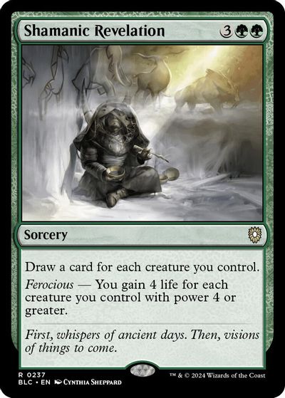 Shamanic Revelation card art