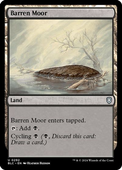 Barren Moor card art