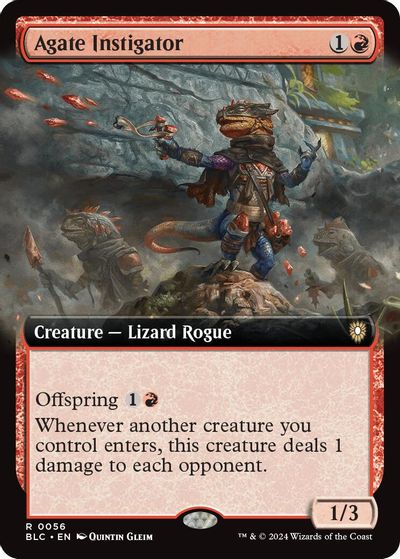 Agate Instigator (Extended Art) card art
