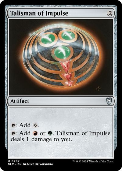 Talisman of Impulse card art