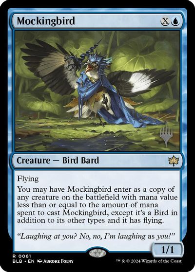 Mockingbird card art