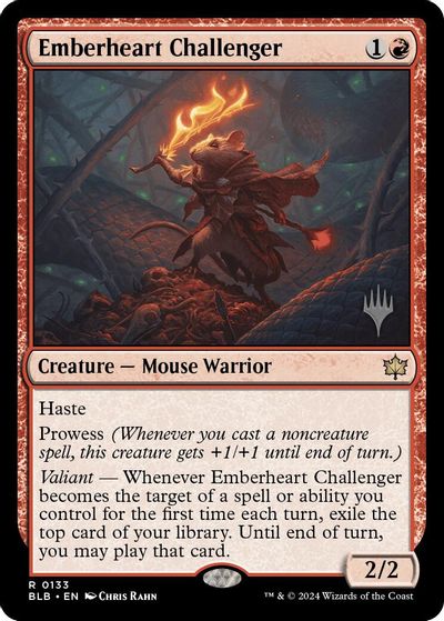 Emberheart Challenger card art