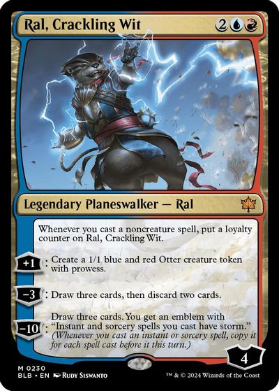 Ral, Crackling Wit card art
