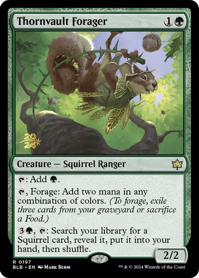 Thornvault Forager card art