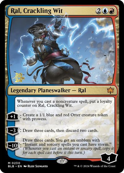 Ral, Crackling Wit card art