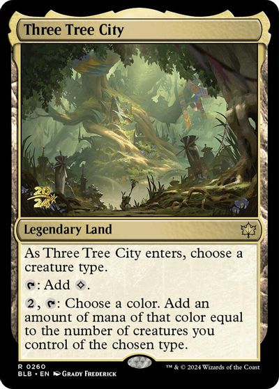 Three Tree City card art