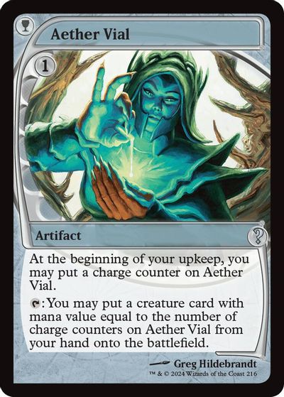 Aether Vial (Future Sight) card art