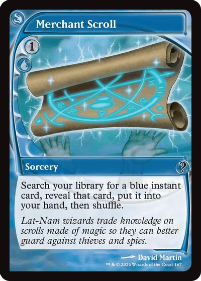 Merchant Scroll (Future Sight) card art