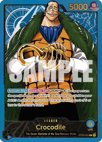 Crocodile (Premium Card Collection -Leader Collection-) card art