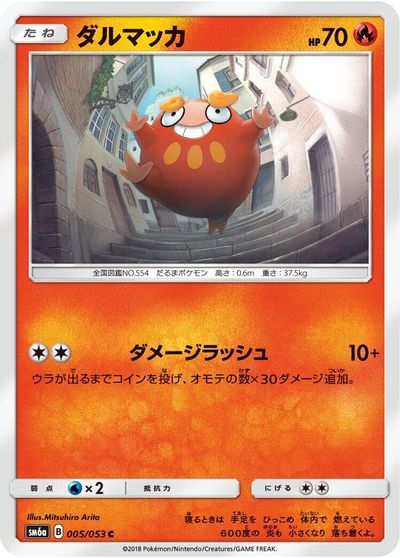 Darumaka card art