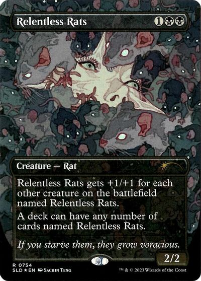 Relentless Rats (754) card art