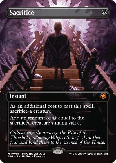 Sacrifice (Borderless) card art