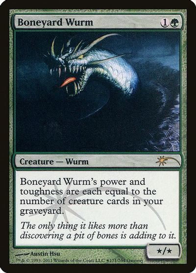 Boneyard Wurm card art