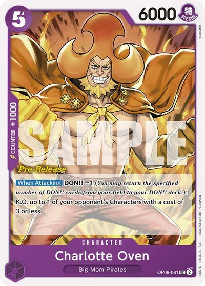 Charlotte Oven card art