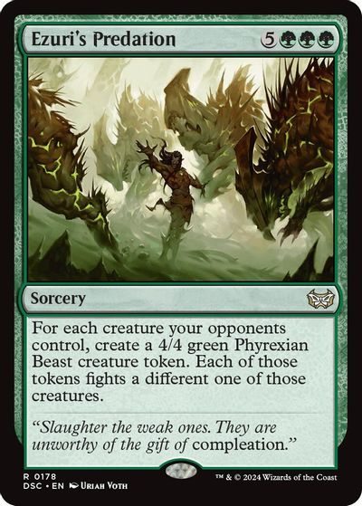 Ezuri's Predation card art