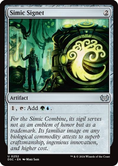 Simic Signet card art