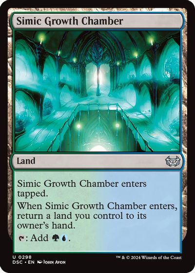Simic Growth Chamber card art