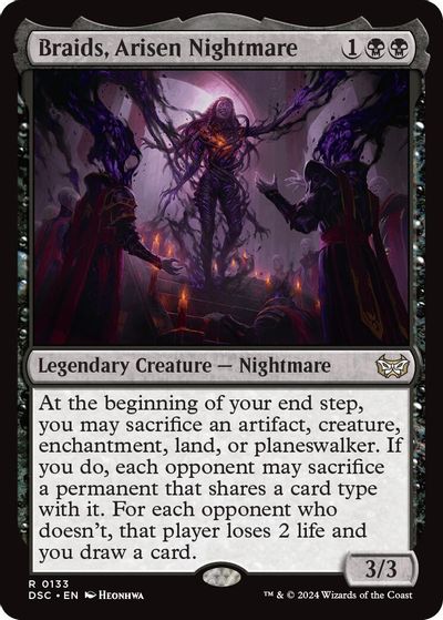 Braids, Arisen Nightmare card art